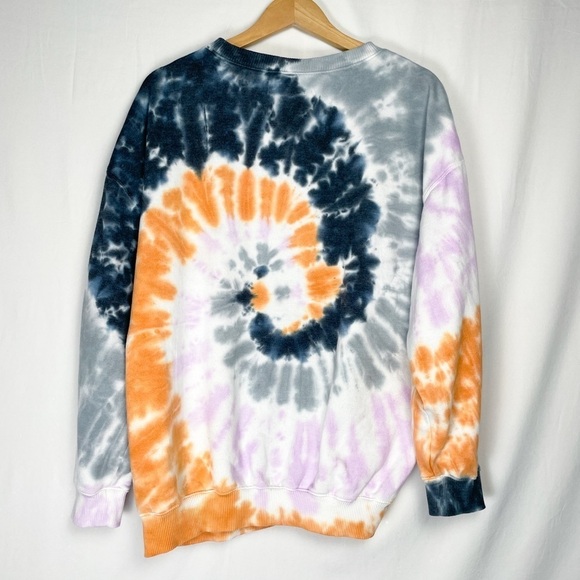 Aeropostle Sz. S Tie-Dye Oversized Crew Sweatshirt - Picture 7 of 12